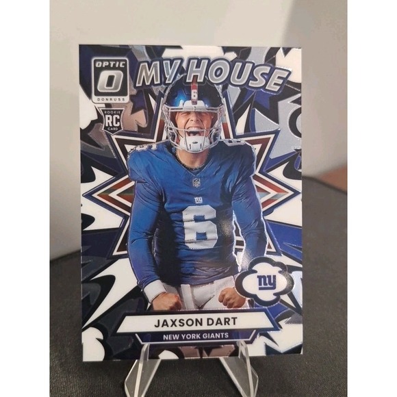 Other - 2025 Donruss Optic Jaxson Dart #2 My House RC  New York Giants NY Color Match